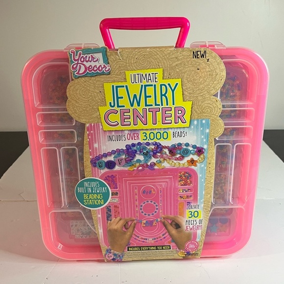 Your Décor Ultimate Jewelry Center Craft Kit – 3,000 Beads, 30+ Jewelry Pieces - Picture 4 of 16